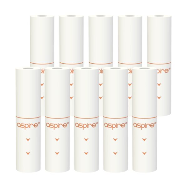 Aspire Vilter Kağıt Driptip, dayanıklı ve sızdırmaz yapısıyla üstün içim keyfi sağlar.