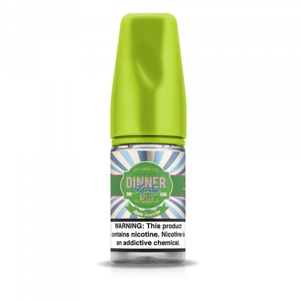 Serinletici ice etkili elma ekşi şeker aromasına sahip 30ml salt likit.