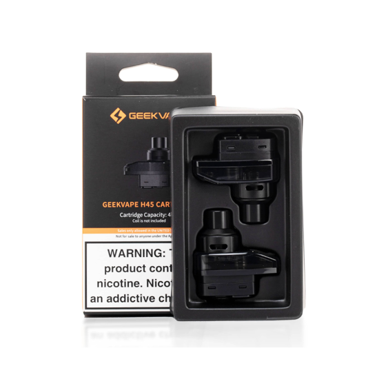 Geekvape H45 için yoğun buhar ve üstün lezzet sunan özel pod kartuş.