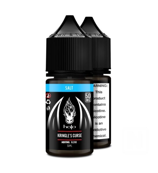 Ferahlatıcı nane serinliği ve yüksek salt nikotin içeren premium e-likit.