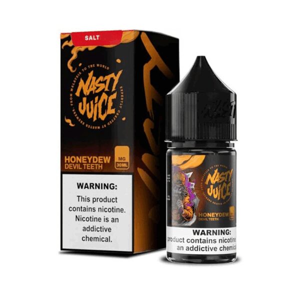 Yoğun meyve aromalı likit, yüksek salt nikotin ile güçlü buhar sağlar.