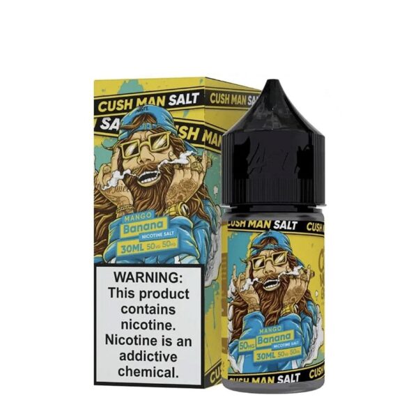 Yoğun mango ve tatlı muz karışımı, salt nikotin ile güçlendirilmiş.
