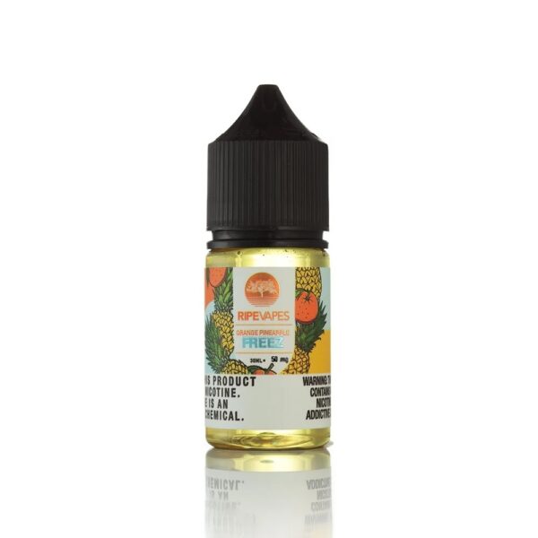 Yoğun buhar ve ferahlatıcı portakal-ananas lezzeti sunan 30ml salt nikotin sıvısı.