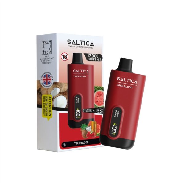 Ekranlı tasarım ve yüksek salt nikotin ile uzun süreli kullanım sunar.