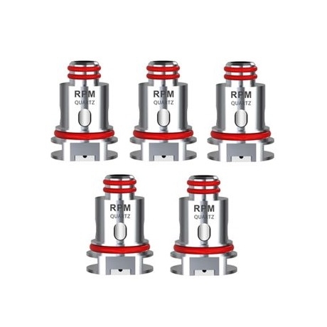 Smok RPM40 seramik ısıtıcılı 1.2 ohm coil, uzun ömür ve tutarlı lezzet performansı sağlar.