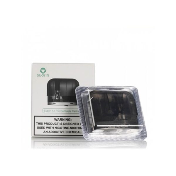 Suorin Air Pro için uzun ömürlü orijinal kartuş, zengin buhar kalitesi sunar.