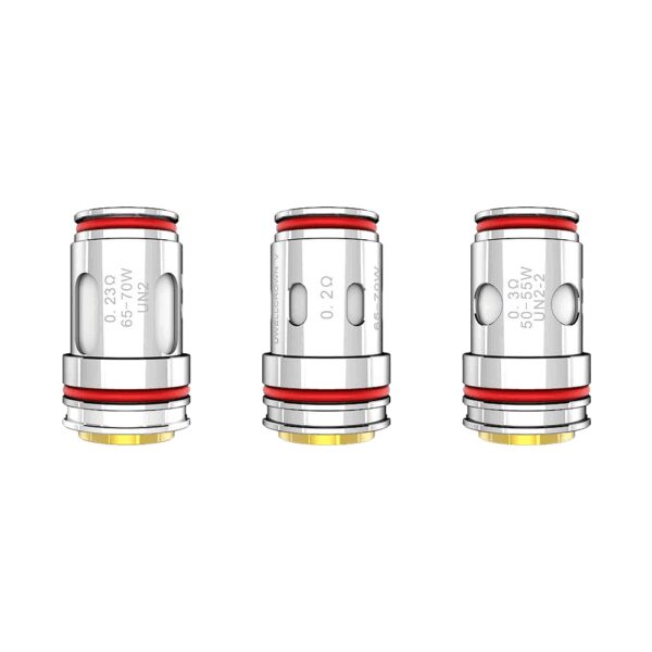 Uwell Crown V pod için dayanıklı ve lezzetli yedek atomizer.