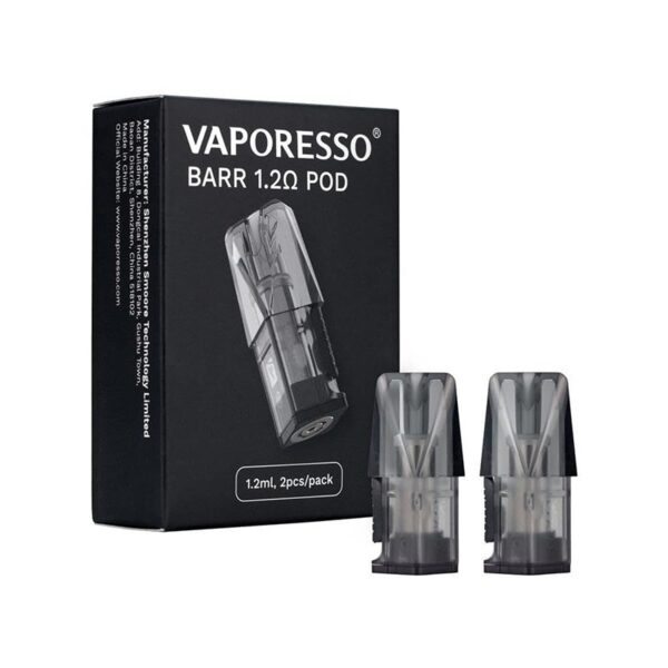 Vaporesso Barr orijinal yedek kartuşu, uzun ömür ve yoğun buhar için tasarlandı.