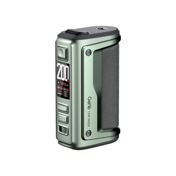 Güçlü GENE.TT 2.0 çipli, dayanıklı 200W mod ve hızlı şarj.