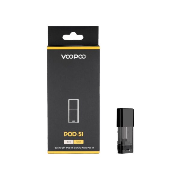 VOOPOO Drag Nano Pod S1 4'lü set, yoğun buhar ve uzun ömür için geliştirildi.