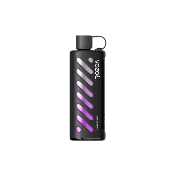 Yüksek kapasiteli kullan-at vape, ferahlatıcı üzüm ve nane lezzeti sunar.