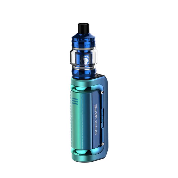 Geekvape M100 Kit, 100W gücü, IP68 dayanıklılığı ve uzun ömürlü bataryası ile kompakt bir başlangıç setidir.